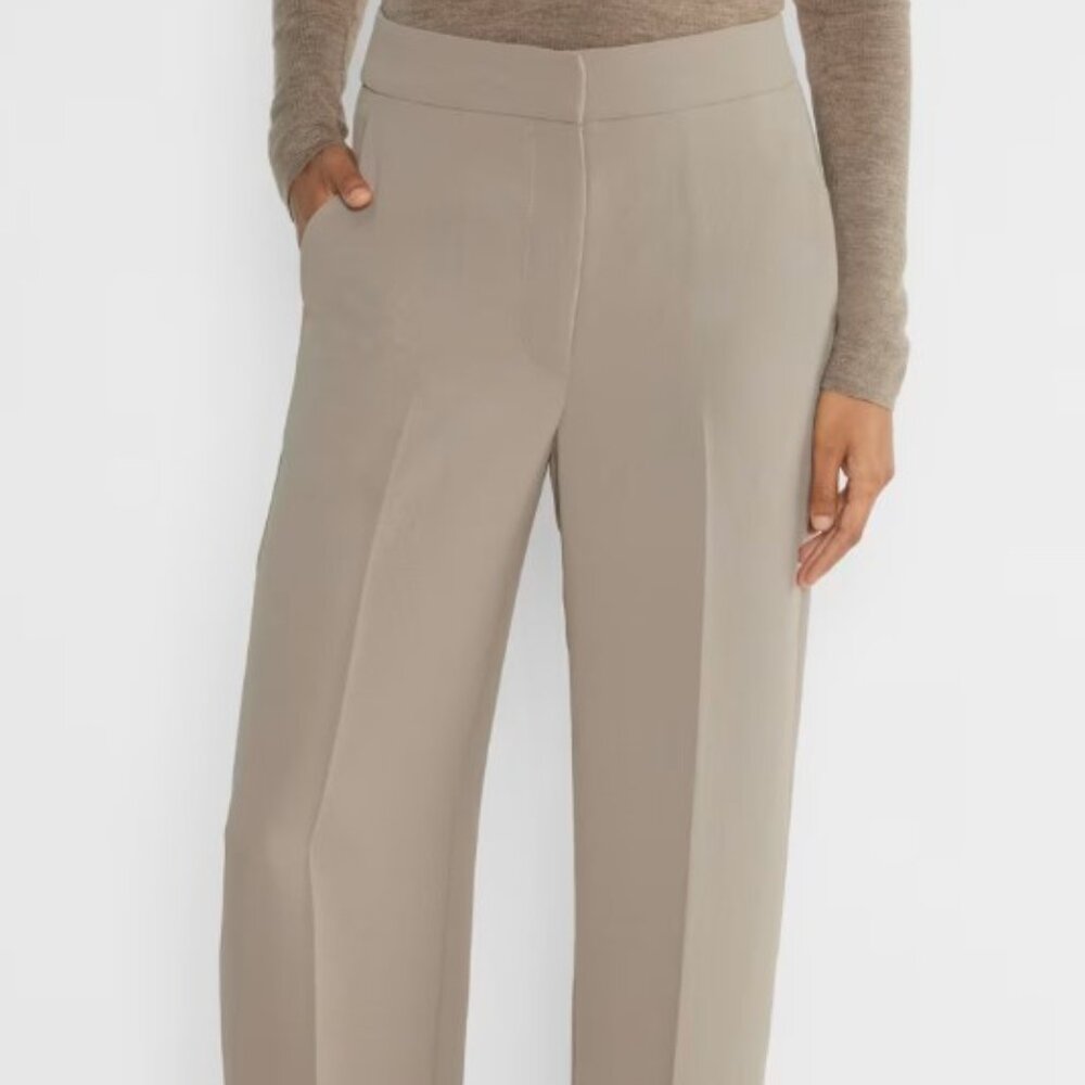 Aritzia Wilfred Effortless Pants Nomad Taupe